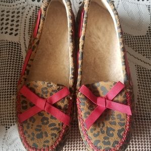 Ugg moccasin slip on shoes